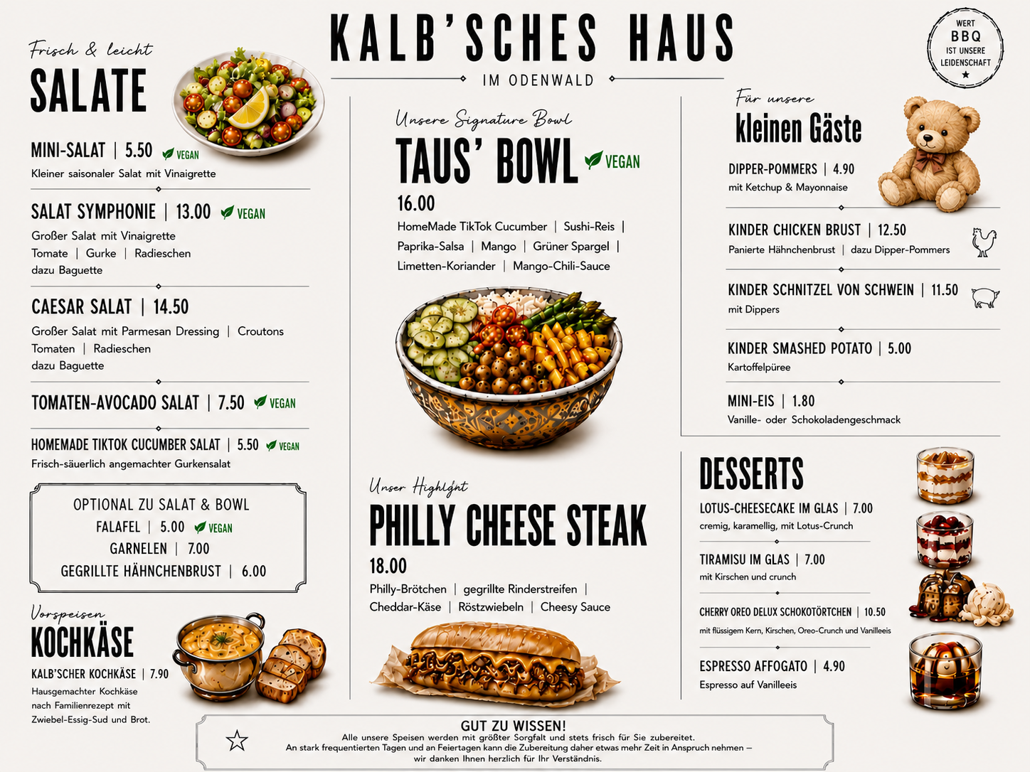 bowl, salat, Dessert 